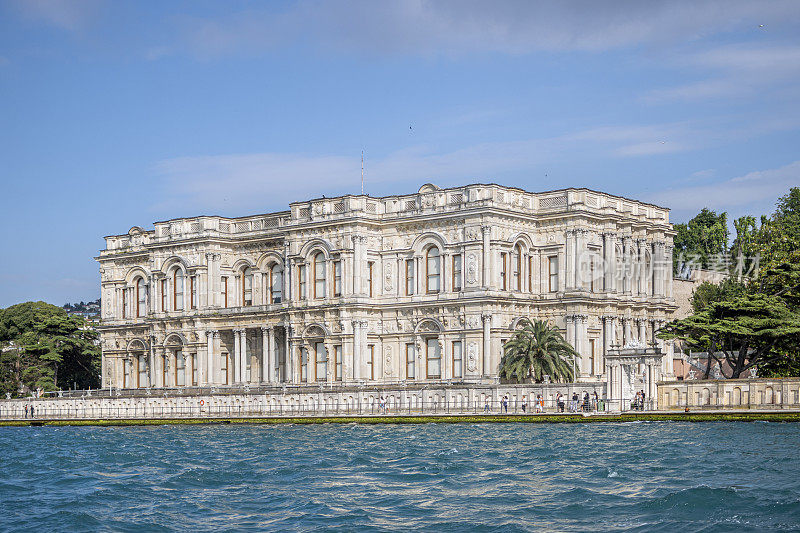 Beylerbeyi Palace from beautiful city is İstanbul, Turkey